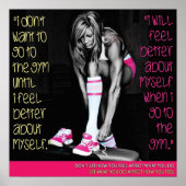 トレーニングやる気を起こさせる ポスター (正面)