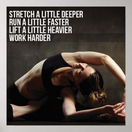 トレーニングやる気を起こさせる ポスター (正面)