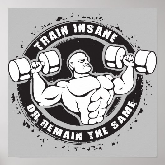 トレーニングやる気を起こさせる ポスター (正面)