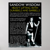 トレーニングやる気を起こさせる ポスター (正面)