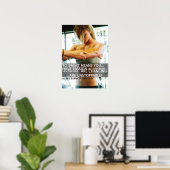 トレーニングやる気を起こさせる ポスター (ホームオフィス)