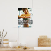 トレーニングやる気を起こさせる ポスター (キッチン)