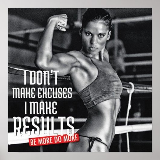 トレーニングやる気を起こさせる ポスター (正面)