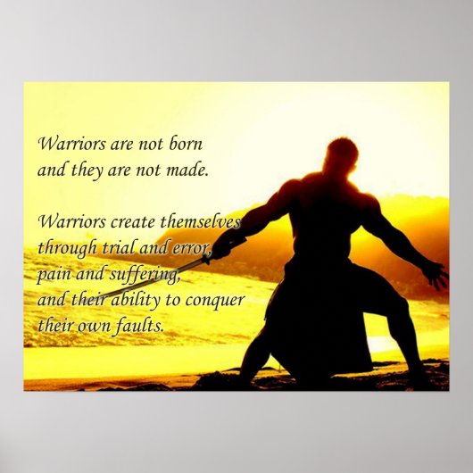 トレーニングやる気を起こさせる ポスター (正面)