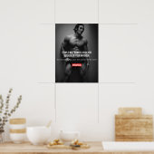 トレーニングやる気を起こさせる ポスター (キッチン)