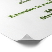 トレーニングやる気を起こさせる ポスター (角)