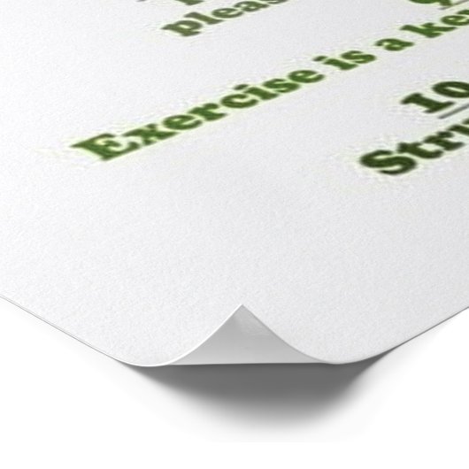 トレーニングやる気を起こさせる ポスター (角)