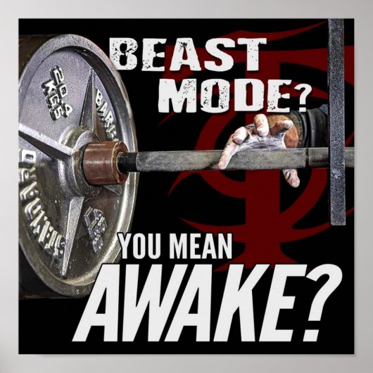 トレーニングやる気を起こさせる ポスター (正面)