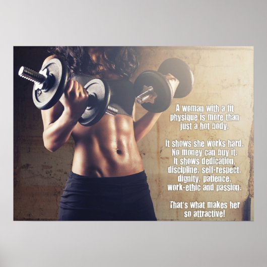 トレーニングやる気を起こさせる ポスター (正面)