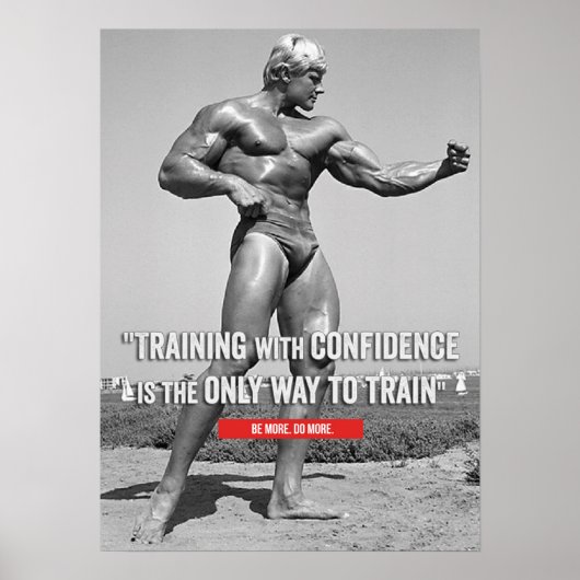 トレーニングやる気を起こさせる ポスター (正面)