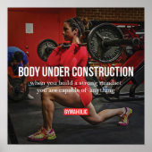 トレーニングやる気を起こさせる ポスター (正面)