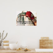 トレーニングやる気を起こさせる ポスター (キッチン)