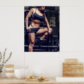 トレーニングやる気を起こさせる ポスター (キッチン)