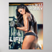 トレーニングやる気を起こさせる ポスター (正面)