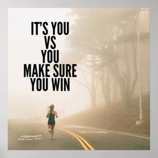 トレーニングやる気を起こさせる ポスター (正面)