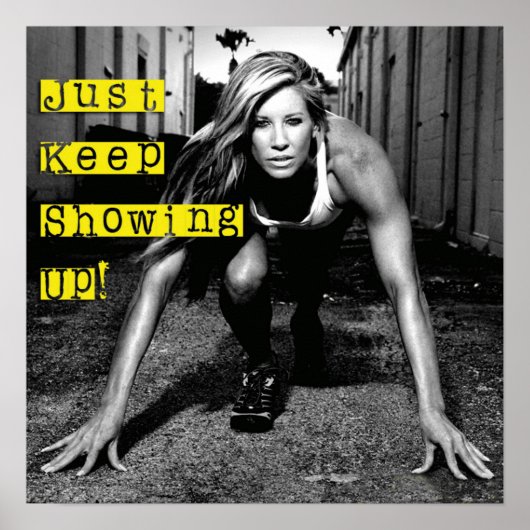 トレーニングやる気を起こさせる ポスター (正面)