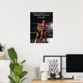 トレーニングやる気を起こさせる ポスター (ホームオフィス)