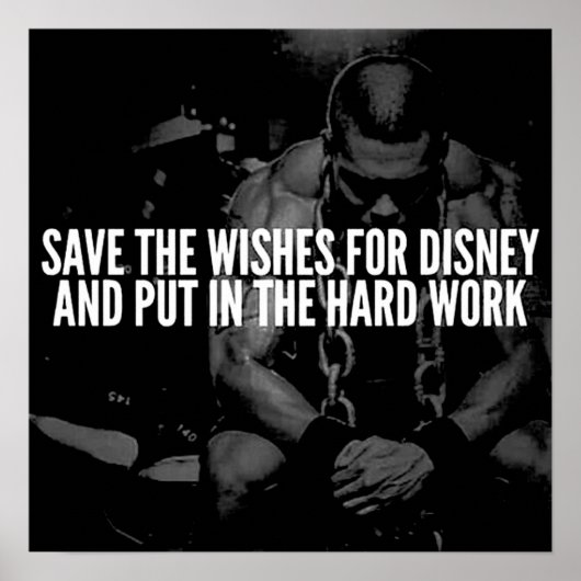 トレーニングやる気を起こさせる ポスター (正面)