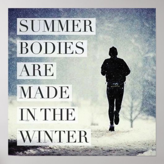 トレーニングやる気を起こさせる ポスター (正面)