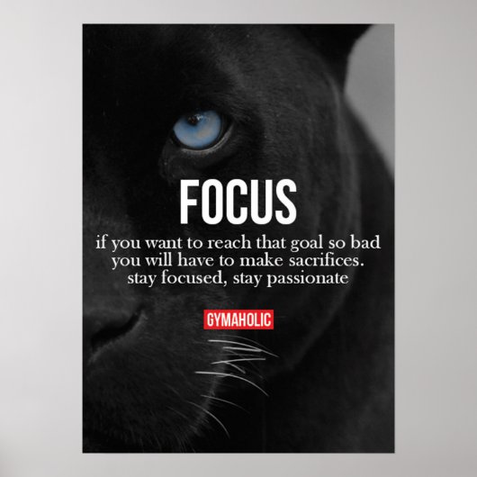 トレーニングやる気を起こさせる ポスター (正面)