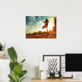 トレーニングやる気を起こさせる ポスター (ホームオフィス)