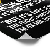 トレーニングやる気を起こさせる ポスター (角)