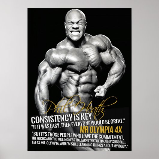 トレーニングやる気を起こさせる ポスター (正面)