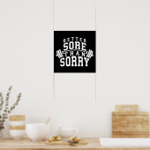 トレーニングやる気を起こさせる ポスター (キッチン)