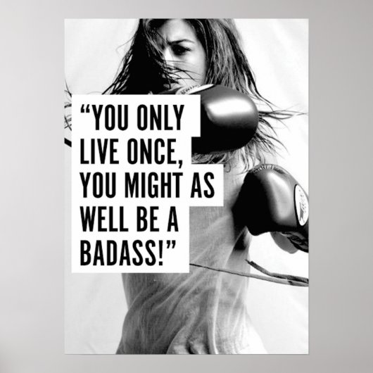 トレーニングやる気を起こさせる ポスター (正面)