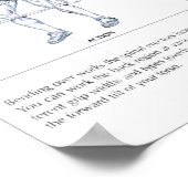 トレーニングやる気を起こさせる ポスター (角)