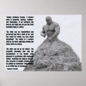 トレーニングやる気を起こさせる ポスター (正面)