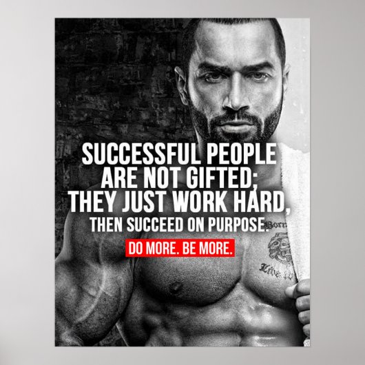 トレーニングやる気を起こさせる ポスター (正面)