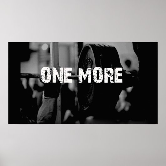 トレーニングやる気を起こさせる ポスター (正面)