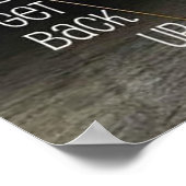 トレーニングやる気を起こさせる ポスター (角)