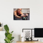 トレーニングやる気を起こさせる ポスター (ホームオフィス)