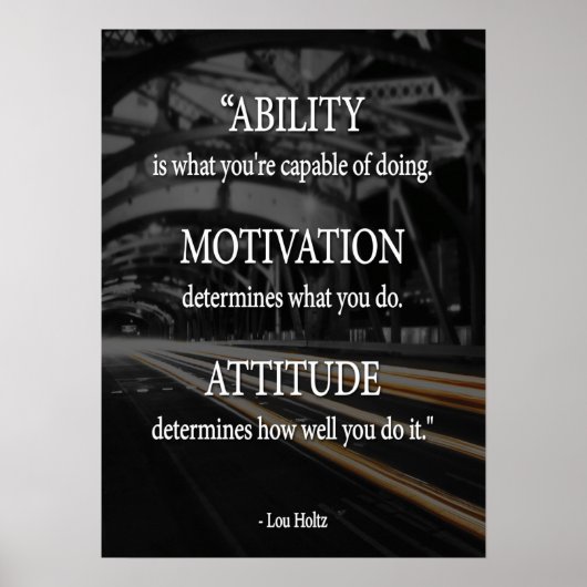 トレーニングやる気を起こさせる ポスター (正面)