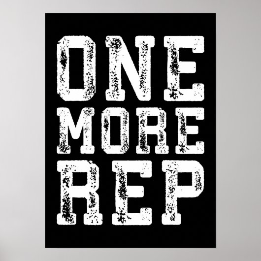 トレーニングやる気を起こさせる ポスター (正面)