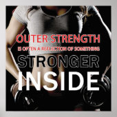 トレーニングやる気を起こさせる ポスター (正面)