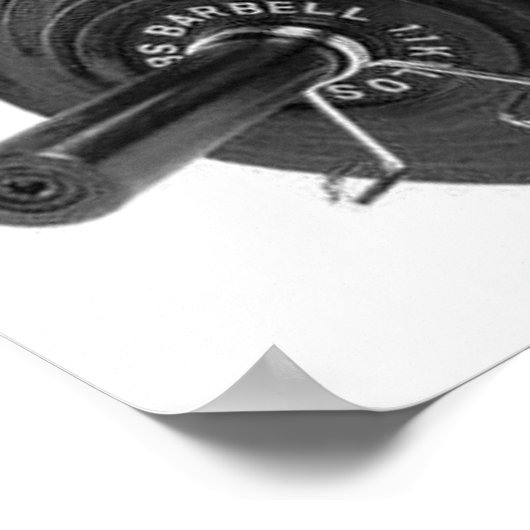 トレーニングやる気を起こさせる ポスター (角)