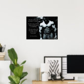 トレーニングやる気を起こさせる ポスター (ホームオフィス)