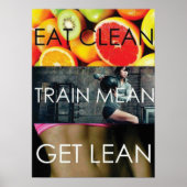 トレーニングやる気を起こさせる ポスター (正面)