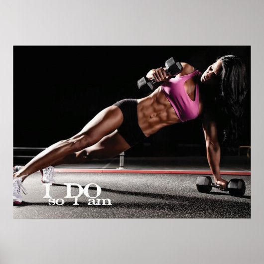 トレーニングやる気を起こさせる ポスター (正面)