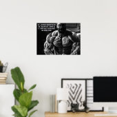 トレーニングやる気を起こさせる ポスター (ホームオフィス)