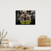 トレーニングやる気を起こさせる ポスター (キッチン)