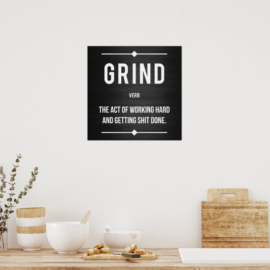 トレーニングやる気を起こさせる ポスター (キッチン)