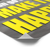 トレーニングやる気を起こさせる ポスター (角)