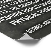 トレーニングやる気を起こさせる ポスター (角)