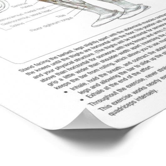 トレーニングやる気を起こさせる ポスター (角)