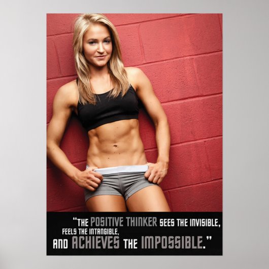 トレーニングやる気を起こさせる ポスター (正面)