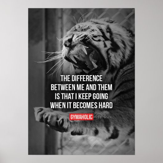 トレーニングやる気を起こさせる ポスター (正面)